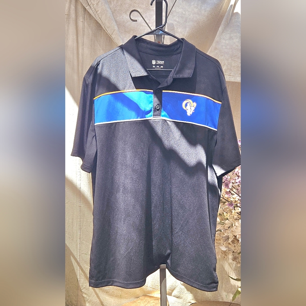 NFL Black and Blue Polo Shirt